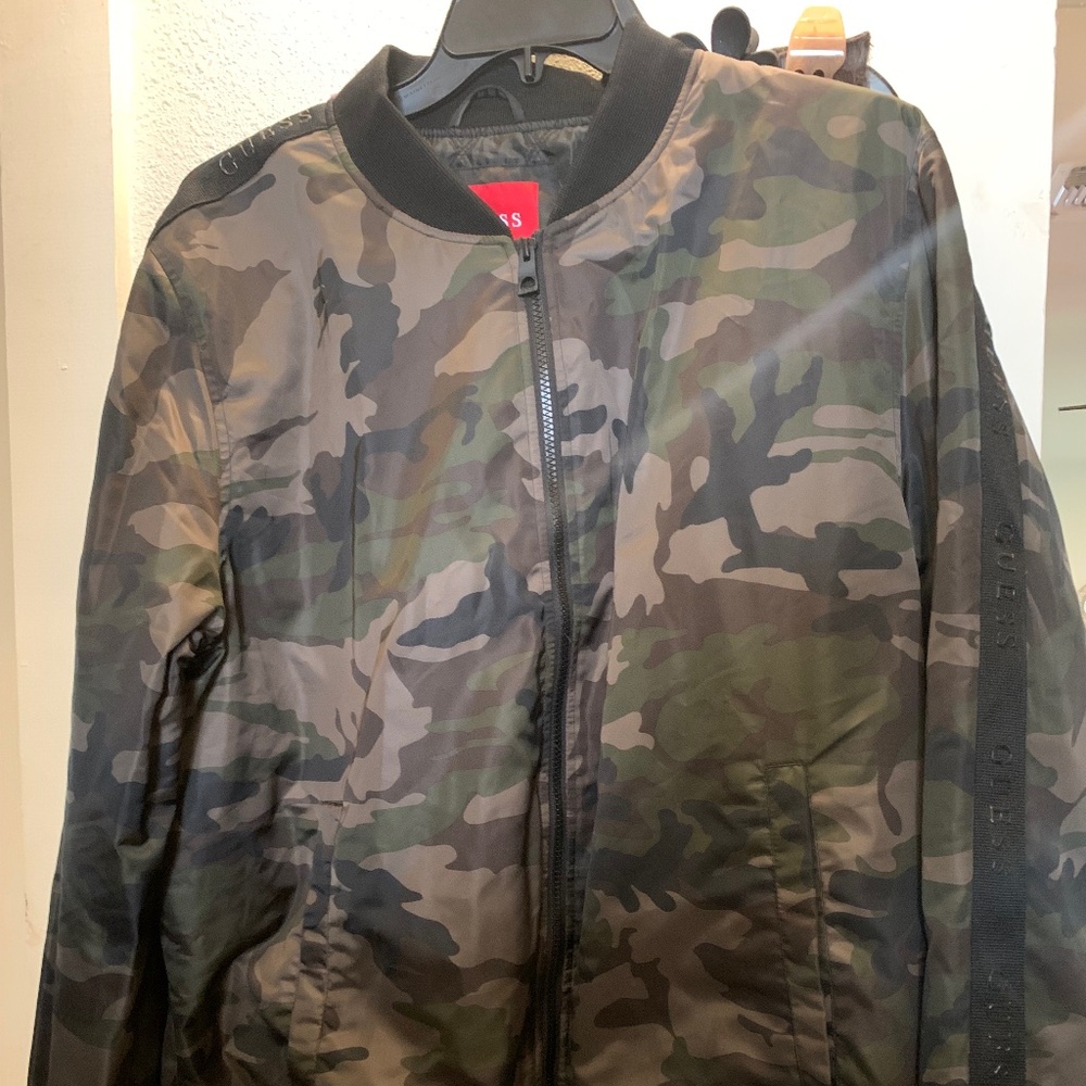 Guess Camo Bomber Jacket